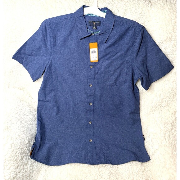 Margaritaville Blue T-shirt Lost In Paradise Short Sleeve Tee Palace Blue S - Picture 2 of 4